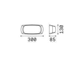 Aplica de perete FELIX-2 AP1 Ideal-Lux