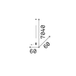 Aplica de perete FILO PT Ideal-Lux