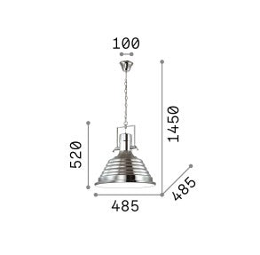 Lampa suspendata FISHERMAN SP1 Ideal-Lux