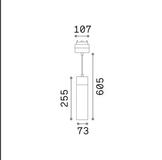 Sistem Iluminat ARCA PENDANT 21W Ideal-Lux