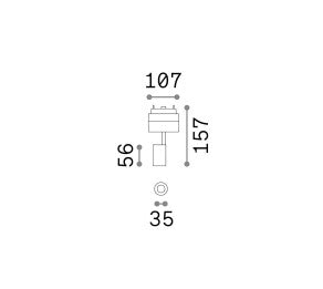 Sistem Iluminat ARCA TRACK 05W Ideal-Lux