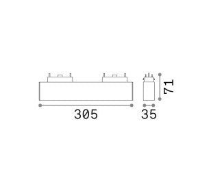 Sistem Iluminat ARCA WIDE 13W Ideal-Lux