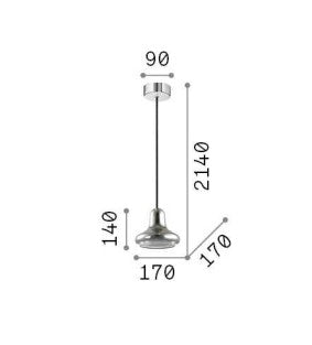 Lampa suspendata LIDO-1 SP1 Ideal-Lux